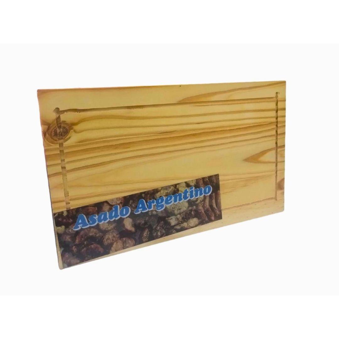 TABLA MADERA P/ ASADO 24X42 CM