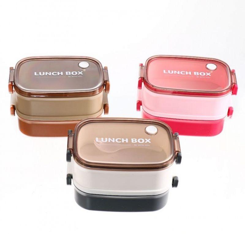 LUNCHERA BOX PLASTICA APILABLE