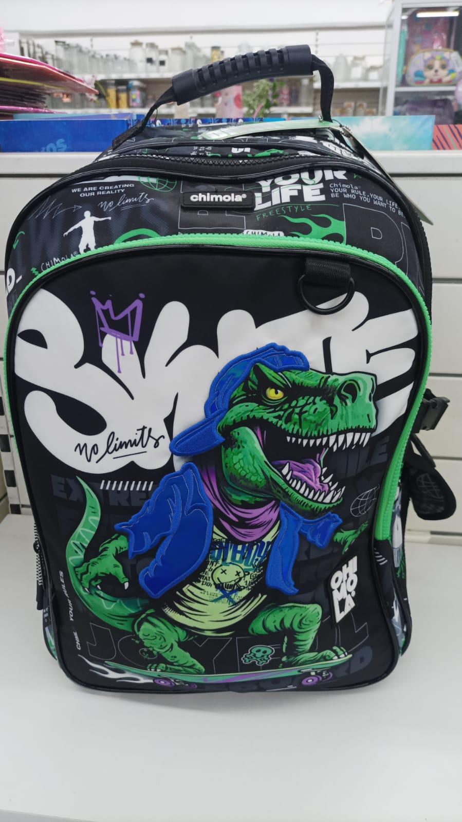 MOCHILA ESPALDA DINO 18