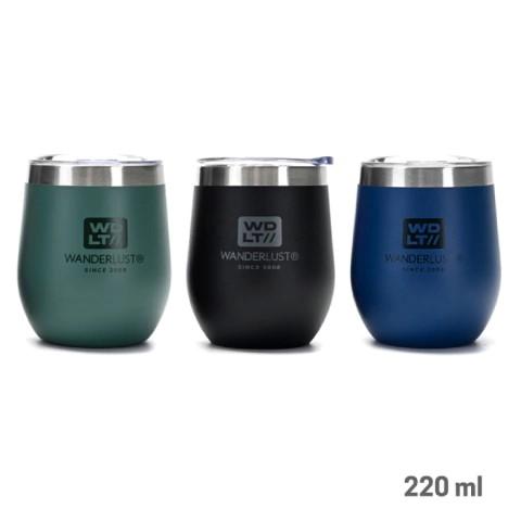 VASO TERMICO WANDERLUST C/TAPA 220 ML