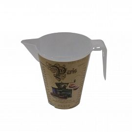 JARRA C/MEDIDA DECORADA 1 LT