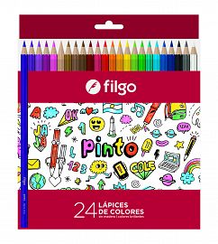 LAPIZ DE COLOR FILGO X24 LARGOS (PN201-E24-SU