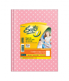 CUADERNO EXITO E1 LUNAR ROSA = 48HJS