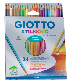LAPIZ COLOR GIOTTO STILNOVO X 24 LARGOS