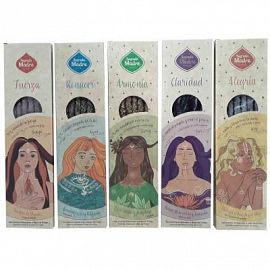SAHUMERIOS LINEA 5 ELEMENTOS  X6 UNID (AROMAS