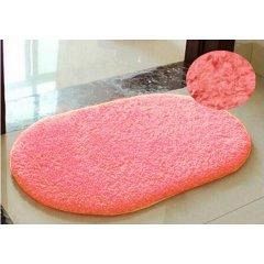 ALFOMBRA  SHAGGY OVAL SALMON.40X60CM