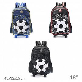 MOCHILA CARRO 18 LETS PLAY SPORTS