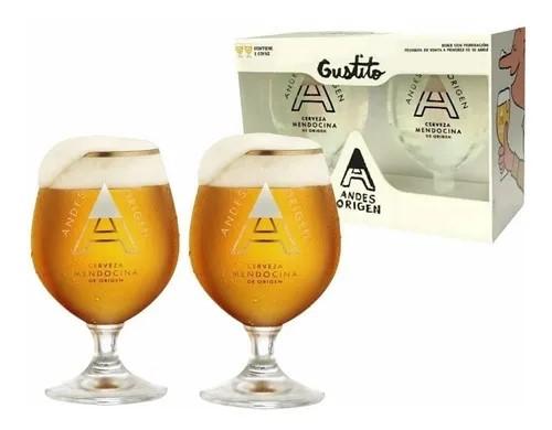 COPAS X 2 ANDES EN CAJA GUSTITO