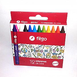 CRAYONES FILGO X 12 DE CERA