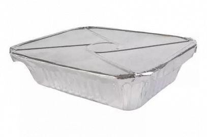 BANDEJA ALUMININIO CON TAPA F275 X 25UNID