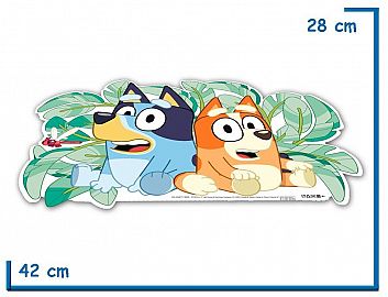 INDIVIDUAL  BLUEY Y OTROS 3D