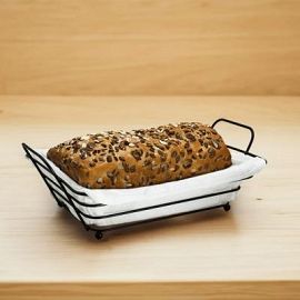 PANERA RECTANGULAR ACERO TELA
