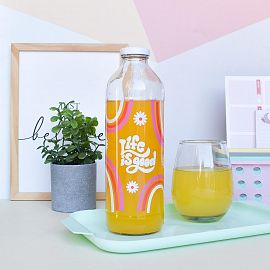 BOTELLA VIDRIO 910 CM MISTICO - A. IRIS