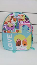 MOCHILA JARDIN GATO LOVE 12