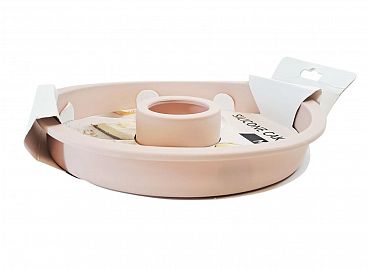 MOLDE TORTA SILICONA C/HUECO LISA 3COL 23,5CM