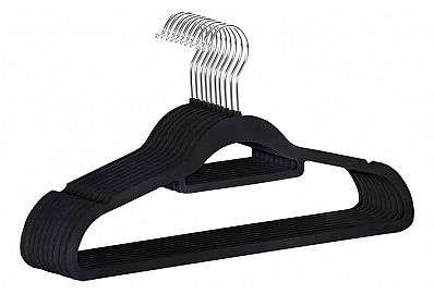 SET X 3 PERCHAS AFELPADAS NEGRO